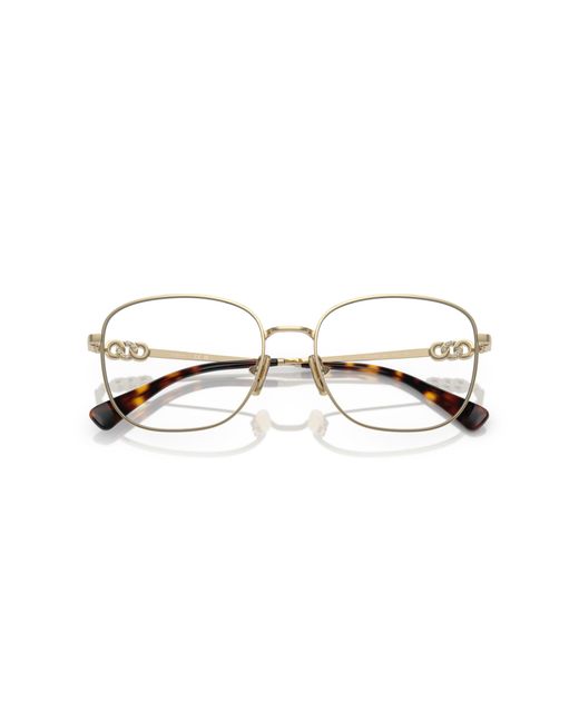 Vogue Eyewear Black Vo4319B 848 Optical Frames Metal Squared Normal