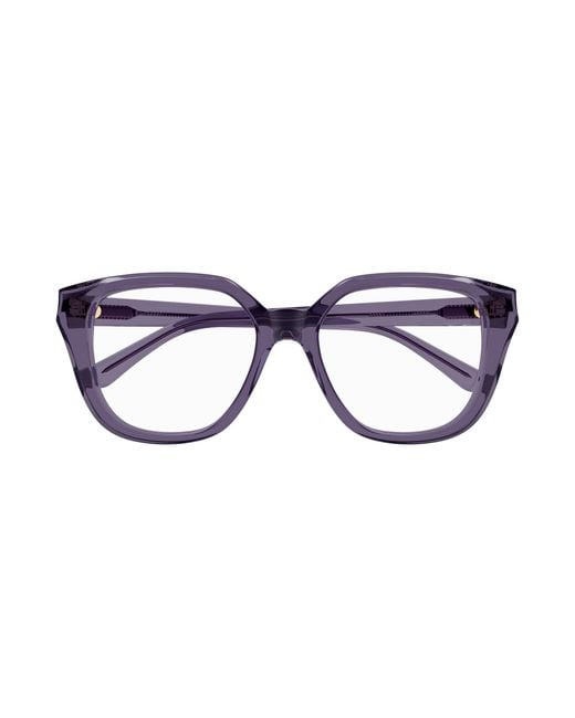 Chloé Black Ch0293O 004 Optical Frames Acetate Transparent Squared
