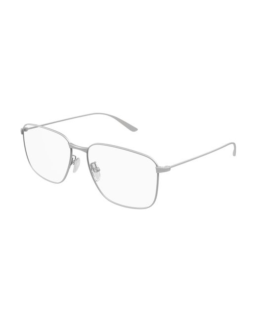 Balenciaga Black Bb0452O 001 Optical Frames Acetate Transparent Squared for men