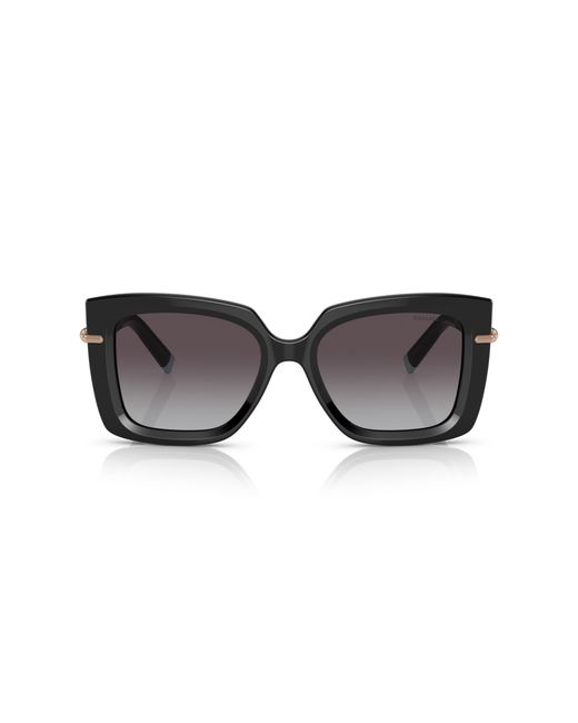 Tiffany & Co Black Tf4199 80013C Sunglasses Acetate Butterfly Normal Shaded
