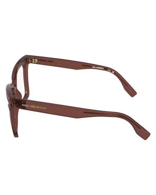 Karl Lagerfeld Black Kl6240 652 Optical Frames Acetate Squared Normal