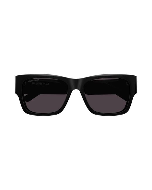 Balenciaga Black Bb0262Sa 001 Sunglasses Acetate Squared