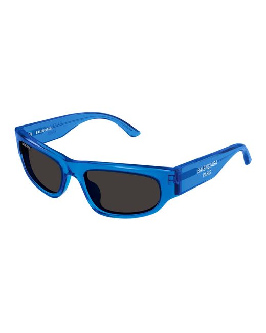 Balenciaga Blue Bb0388S 003 Sunglasses Acetate Squared