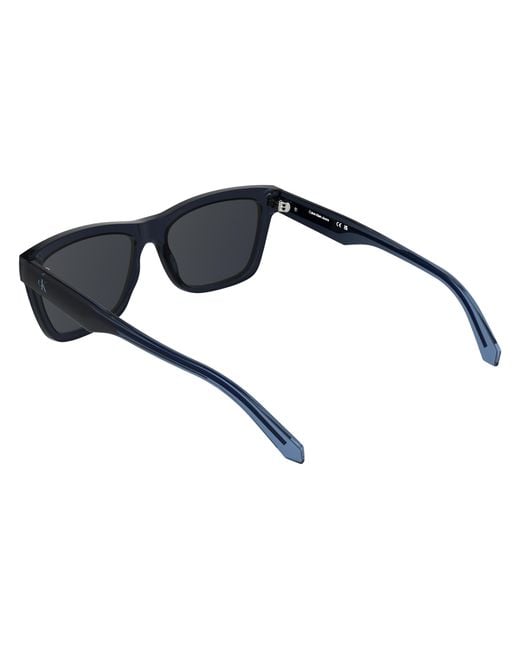 Calvin Klein Black Ckj25623S 309 Sunglasses Bio-Inject Squared Normal for men