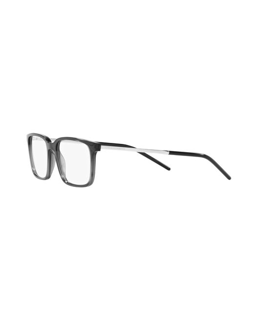 Dolce & Gabbana Black Dg5099 L3255 Optical Frames Injected Transparent Squared Normal for men