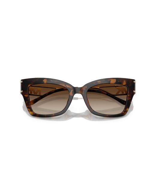 Michael Kors Black Mk2237U Cantabria 300613 Sunglasses Injected Squared Normal Shaded