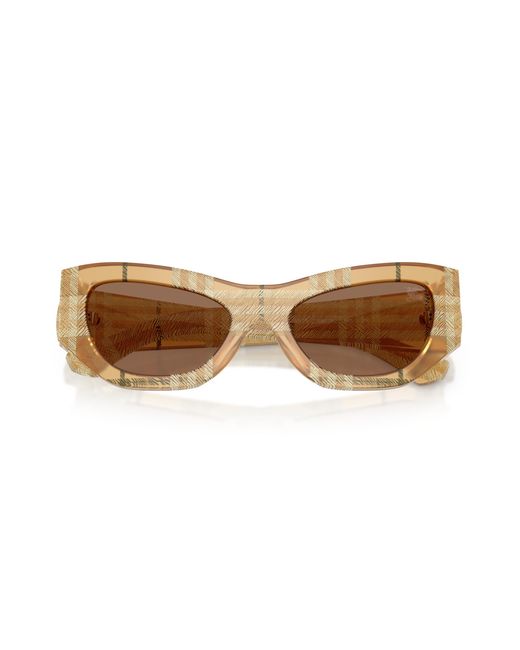 Burberry Black Be4450U 415773 Sunglasses Acetate Cat Eye Normal
