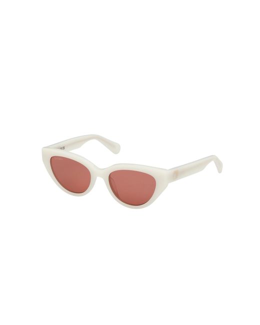 MAX&Co. Red Mo0127 25E Sunglasses Acetate Cat Eye Normal