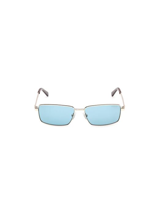 Guess Black Gu00273 32V Sunglasses Metal Squared Normal for men