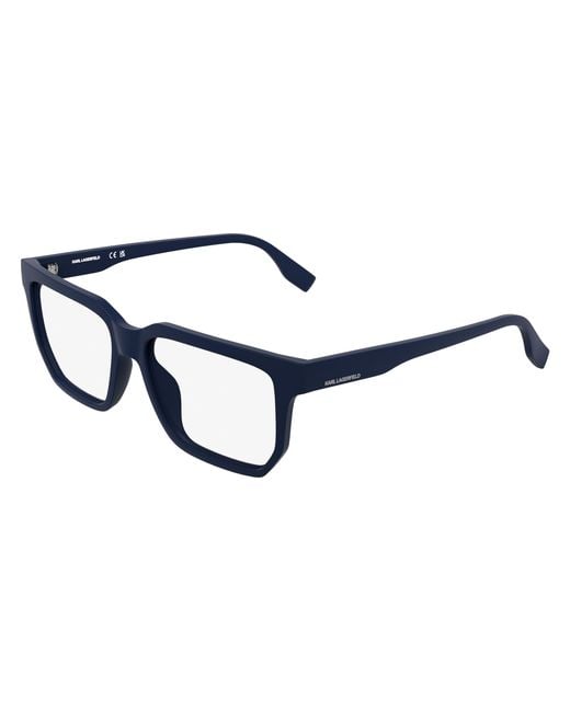 Karl Lagerfeld Black Kl6219 401 Optical Frames Bio-Inject Squared Normal for men