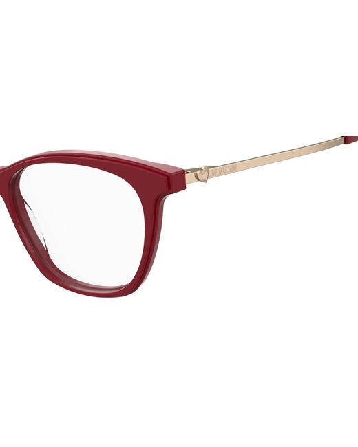 Moschino Black Mol579 C9A Optical Frames Acetate Squared
