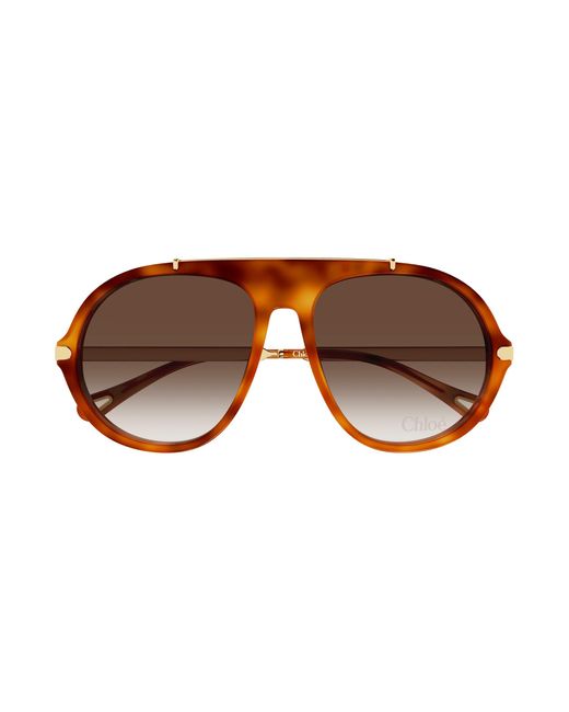 Chloé Black Ch0357S 002 Sunglasses Acetate Round