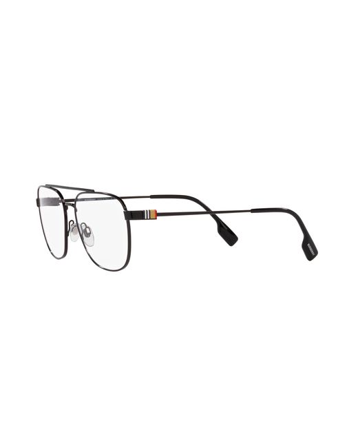 Burberry Black Be1377 Michael 1001 Optical Frames Metal Squared Normal for men