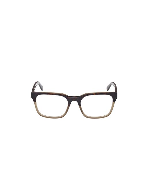 Guess Black Gu50094 056 Optical Frames Acetate Squared Normal for men