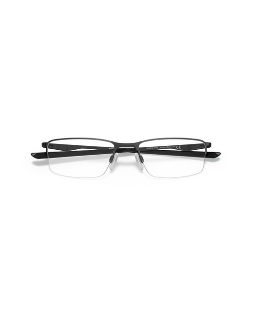 Oakley Black Ox3218 Socket 5.5 321802 Optical Frames Metal Squared Normal for men