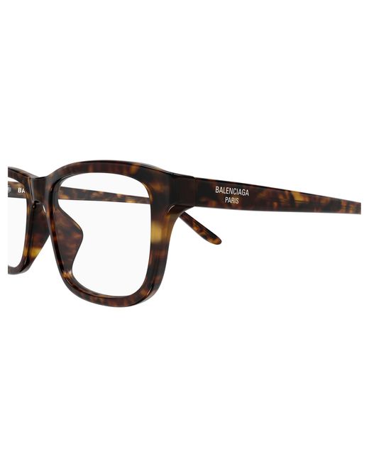 Balenciaga Black Bb0442Oa 002 Optical Frames Acetate Transparent Squared