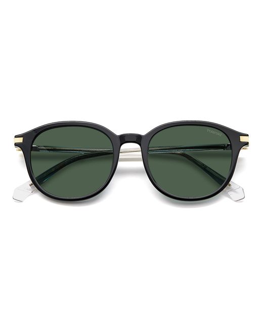 Polaroid Black Pld 4148/G/S/X 7Zj/Uc Sunglasses Plastic Round Polarized