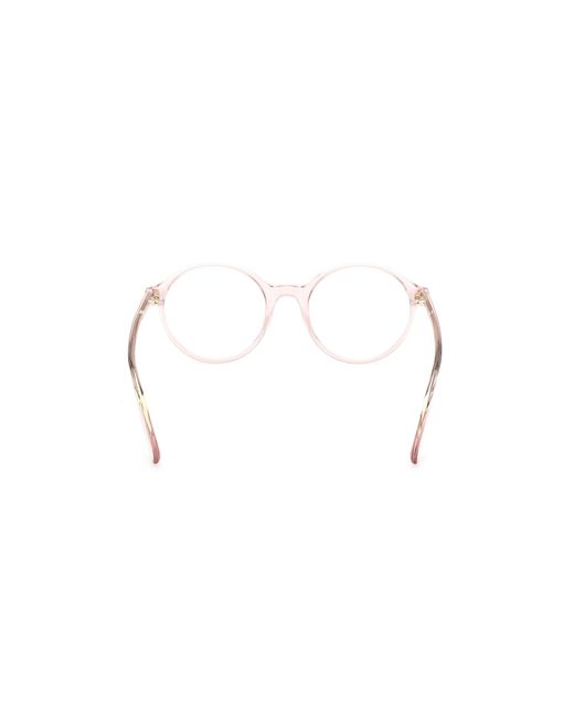 MAX&Co. Black Mo5217 072 Optical Frames Acetate Round Normal