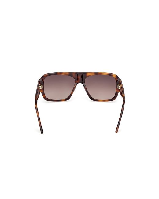 Gcds Black Gd0069 52F Sunglasses Acetate Squared Normal