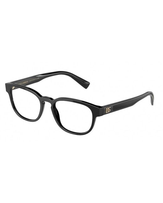 Dolce & Gabbana Black Dg3340 501 Optical Frames Plastic Squared for men