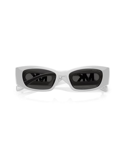 Michael Kors Black Mk2243U Rhodes 402387 Sunglasses Injected Geometric Normal