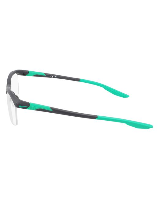 Nike Black 7402 034 Optical Frames Bio-Inject Squared Normal Normal for men