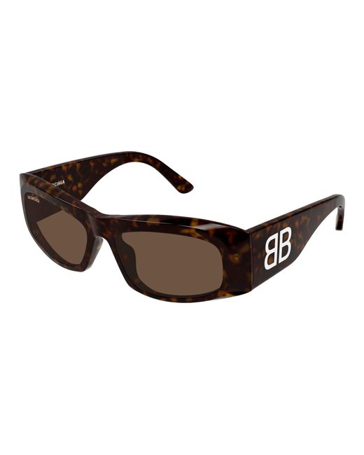 Balenciaga Black Bb0395S 002 Sunglasses Acetate Squared
