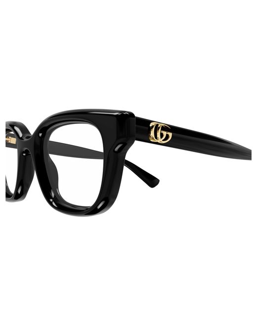 Gucci Black Gg1831O 005 Optical Frames Injected Transparent Squared