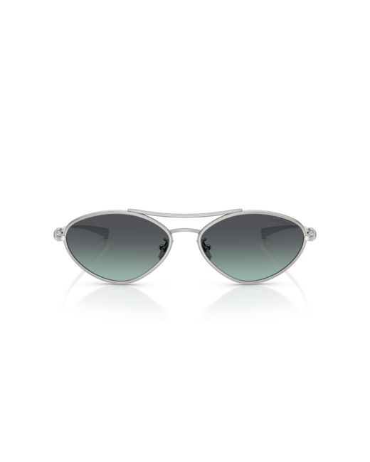 Tiffany & Co Black Tf3117 60012G Sunglasses Metal Geometric Normal Nuanced