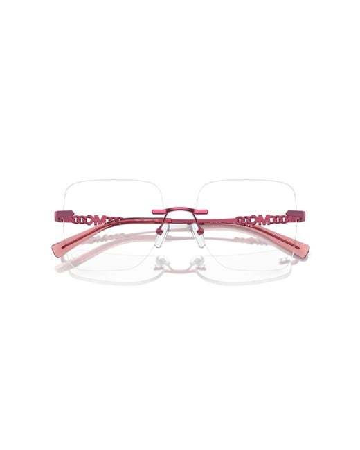 Michael Kors Black Mk3078 Giverny 1901 Optical Frames Metal Transparent Squared Normal