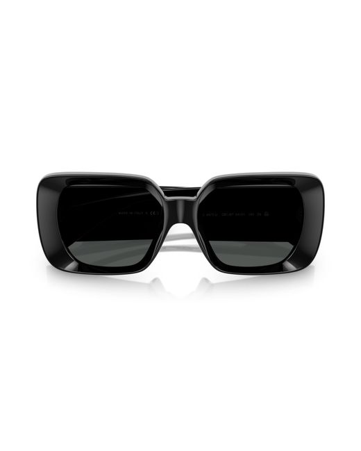 Versace Black Ve4473U Gb1/87 Sunglasses Injected Squared Normal
