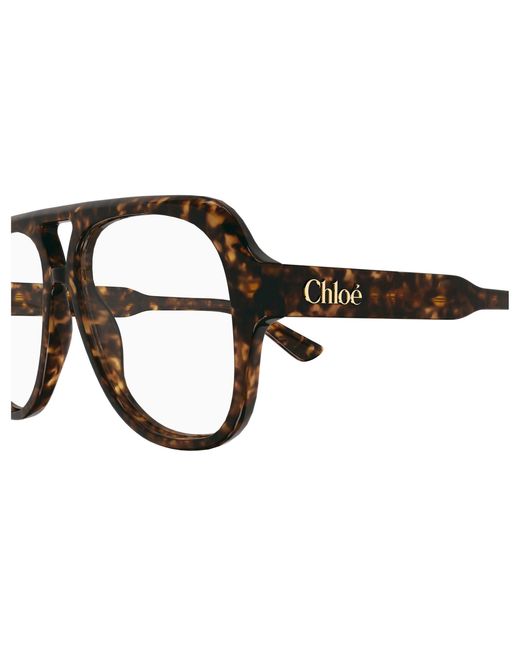 Chloé Black Ch0339O 002 Optical Frames Acetate Transparent Pilot