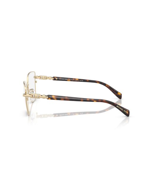 Michael Kors Black Mk3090 Nikki Beach 1014 Optical Frames Metal Squared Normal