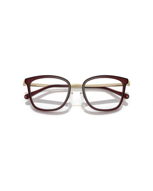 Michael Kors Black Mk3032 Coconut Grove 3949 Optical Frames Metal Transparent Squared Normal
