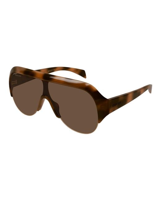 Gucci Black Gg2023S 002 Sunglasses Bio-Injected Mask