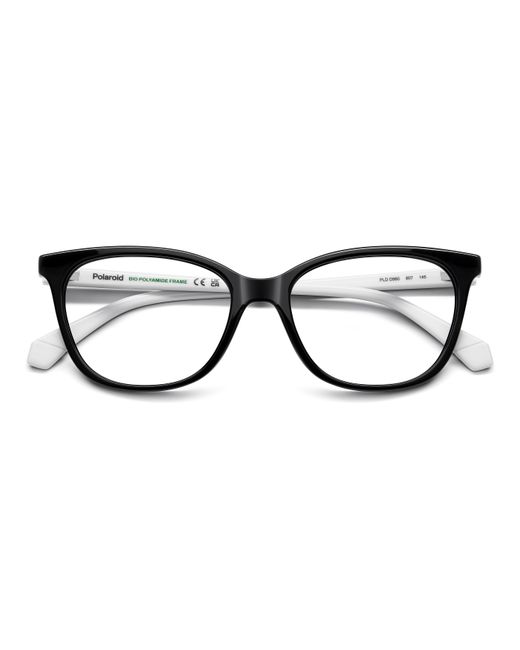 Polaroid Black Pld D560 807 Optical Frames Eco-Poliame Squared Normal