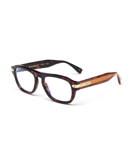 Hublot Brown H049O 092.120 Optical Frames Acetate Round