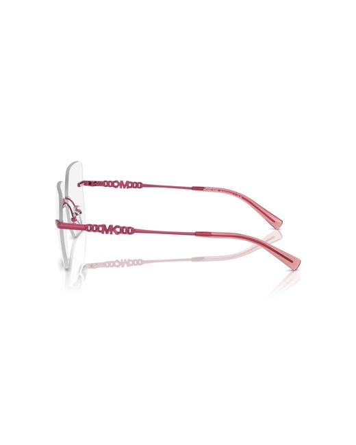 Michael Kors Black Mk3078 Giverny 1901 Optical Frames Metal Transparent Squared Normal
