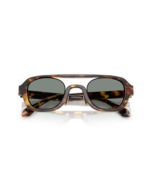 Giorgio Armani Black Ar8247 6331/1 Sunglasses Acetate Geometric Normal for men