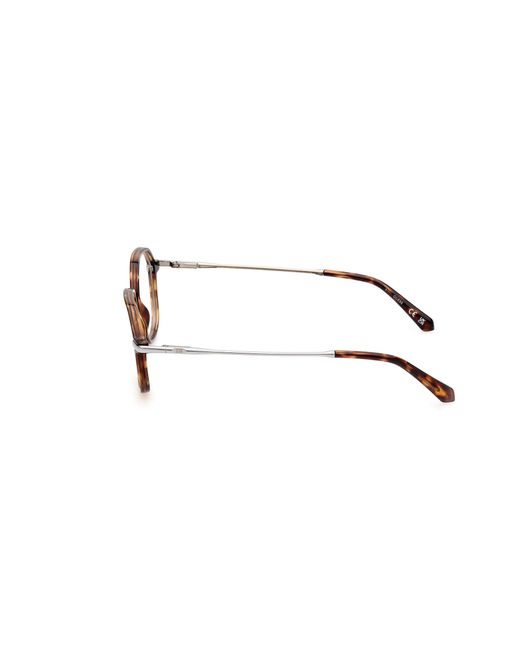 Guess Black Gu50098 052 Optical Frames Injected Round Normal for men