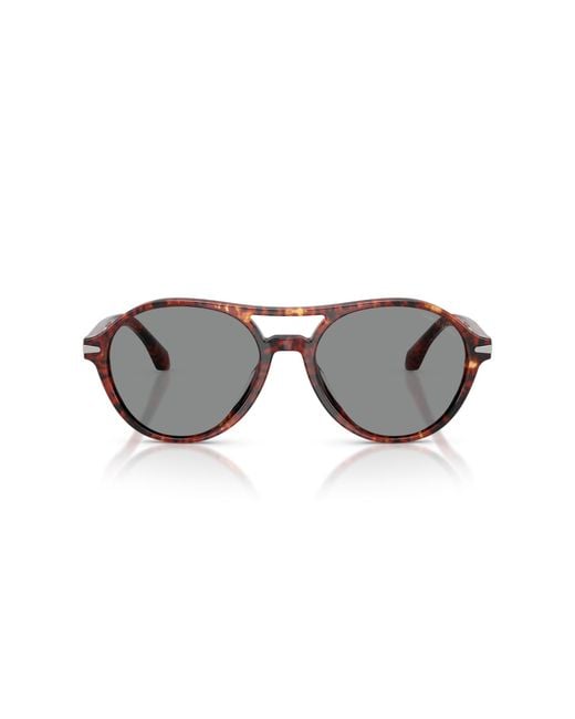 Giorgio Armani Black Ar8236U 623402 Sunglasses Acetate Round Normal for men