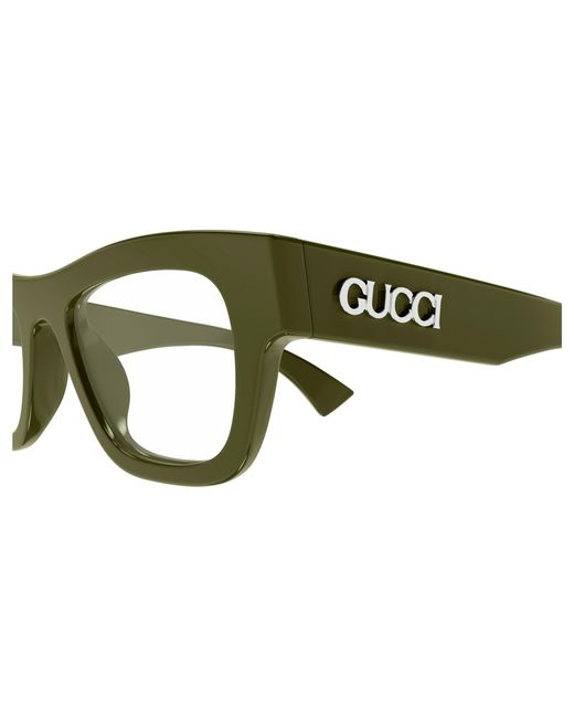 Gucci Black Gg1840O 008 Optical Frames Acetate Transparent Squared for men