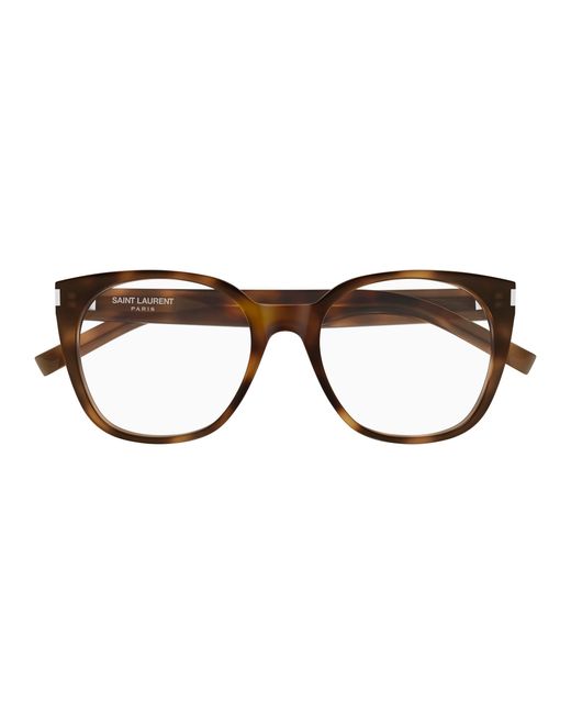 Saint Laurent Black Sl 897 003 Optical Frames Acetate Transparent Cat Eye