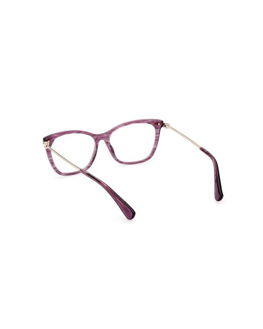 Max Mara Black Mm5070 083 Optical Frames Acetate Squared Normal