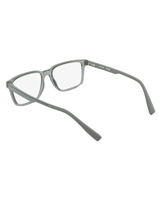 Lacoste Black L4005 035 Optical Frames Bio-Injected Squared Normal for men
