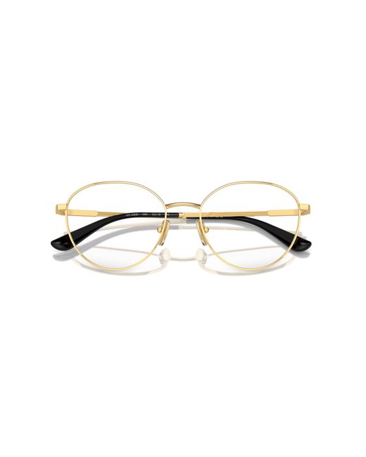 Vogue Eyewear Black Vo4306 280 Optical Frames Metal Transparent Round Normal