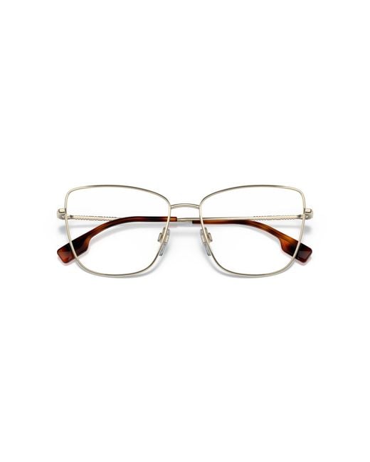 Burberry Black Be1367 Bea 1109 Optical Frames Metal Cat Eye