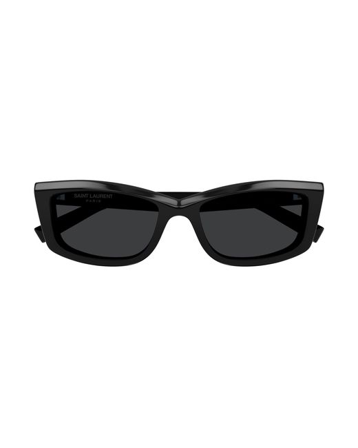 Saint Laurent Black Sl 658 001 Sunglasses Acetate Cat Eye