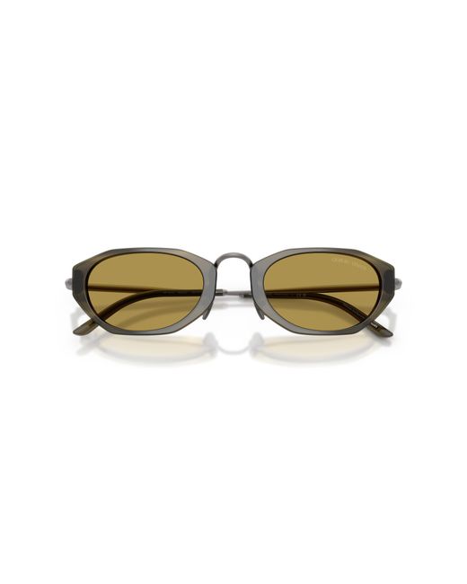 Giorgio Armani Black Ar8242 6304/2 Sunglasses Acetate Geometric Normal for men