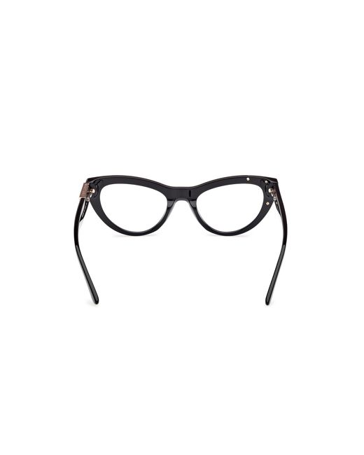 Guess Black Gm50036 001 Optical Frames Acetate Cat Eye Normal